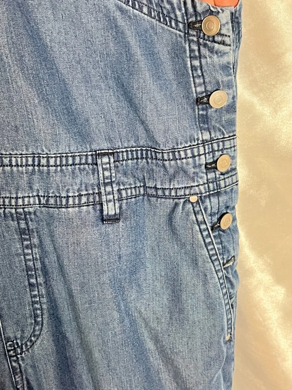 Club Monaco Dennya Denim Jumpsuit Blue Overalls Size 2